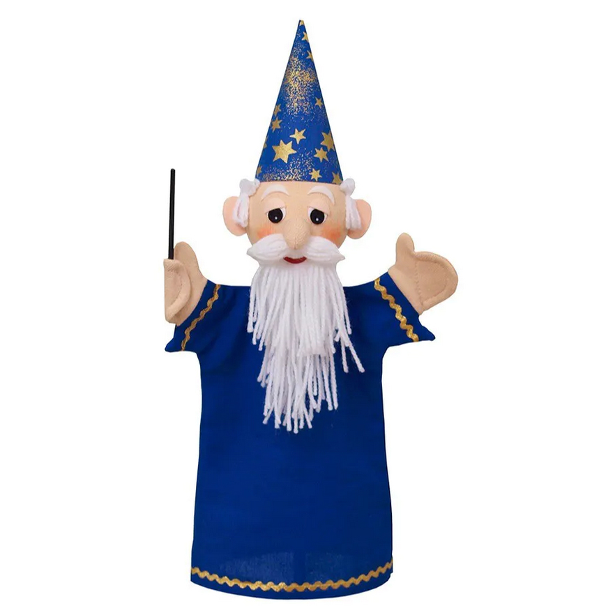Kasperlepuppe Zauberer Handpuppe - munabo