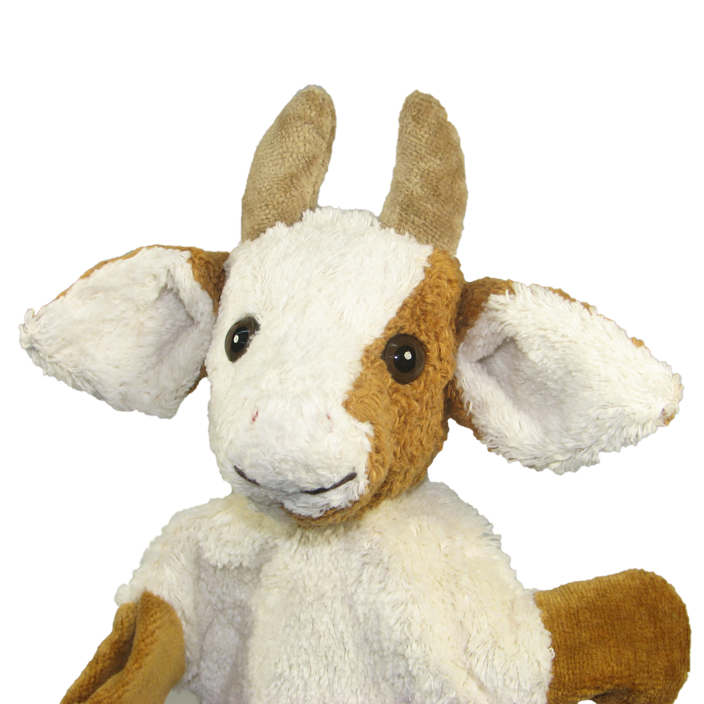 Handpuppe Kuh - aus Naturmaterial - von Kallisto Handpuppe Kuh - aus Naturmaterial - von Kallisto
