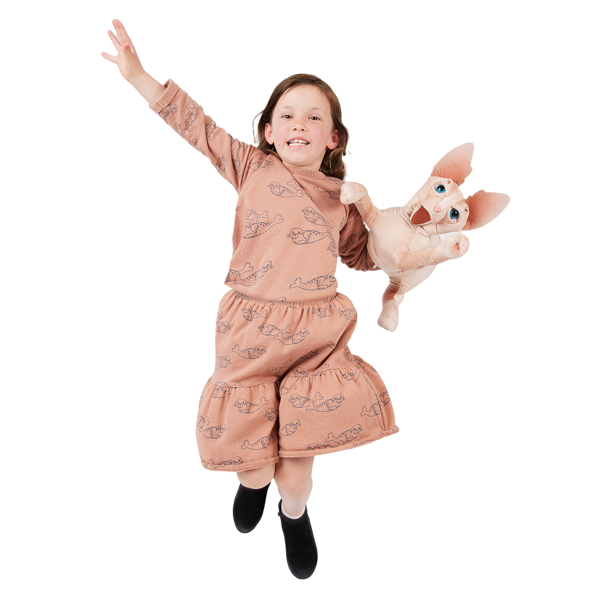 Folkmanis Sphinx Cat Hand Puppet Folkmanis Sphinx Cat Hand Puppet - Produktbild 6