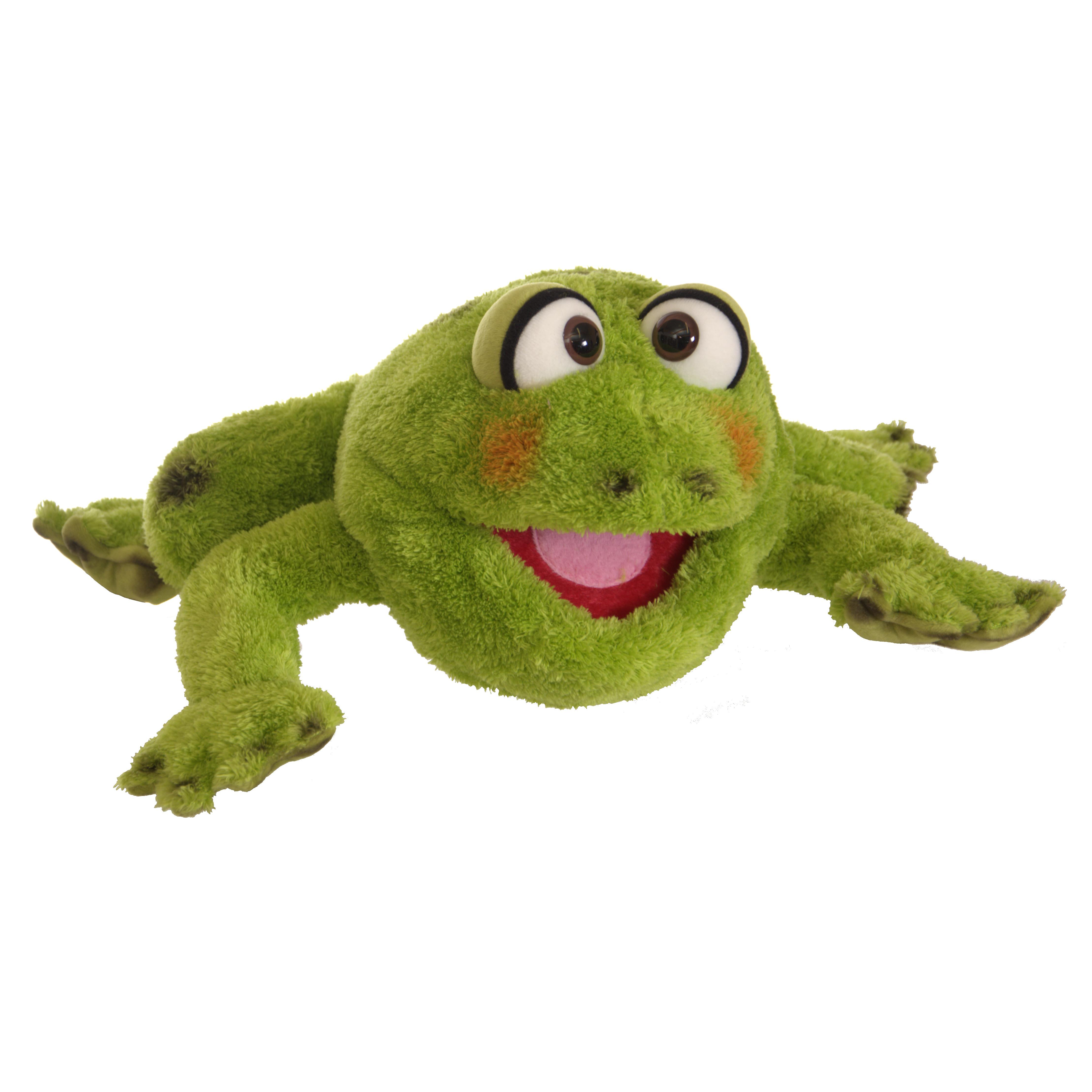Living Puppets Handpuppe Rolf der Frosch Living Puppets Handpuppe Rolf der Frosch