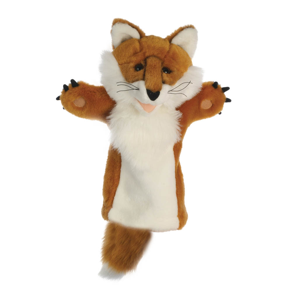 Long sleeved glove puppet fox - Puppet Company