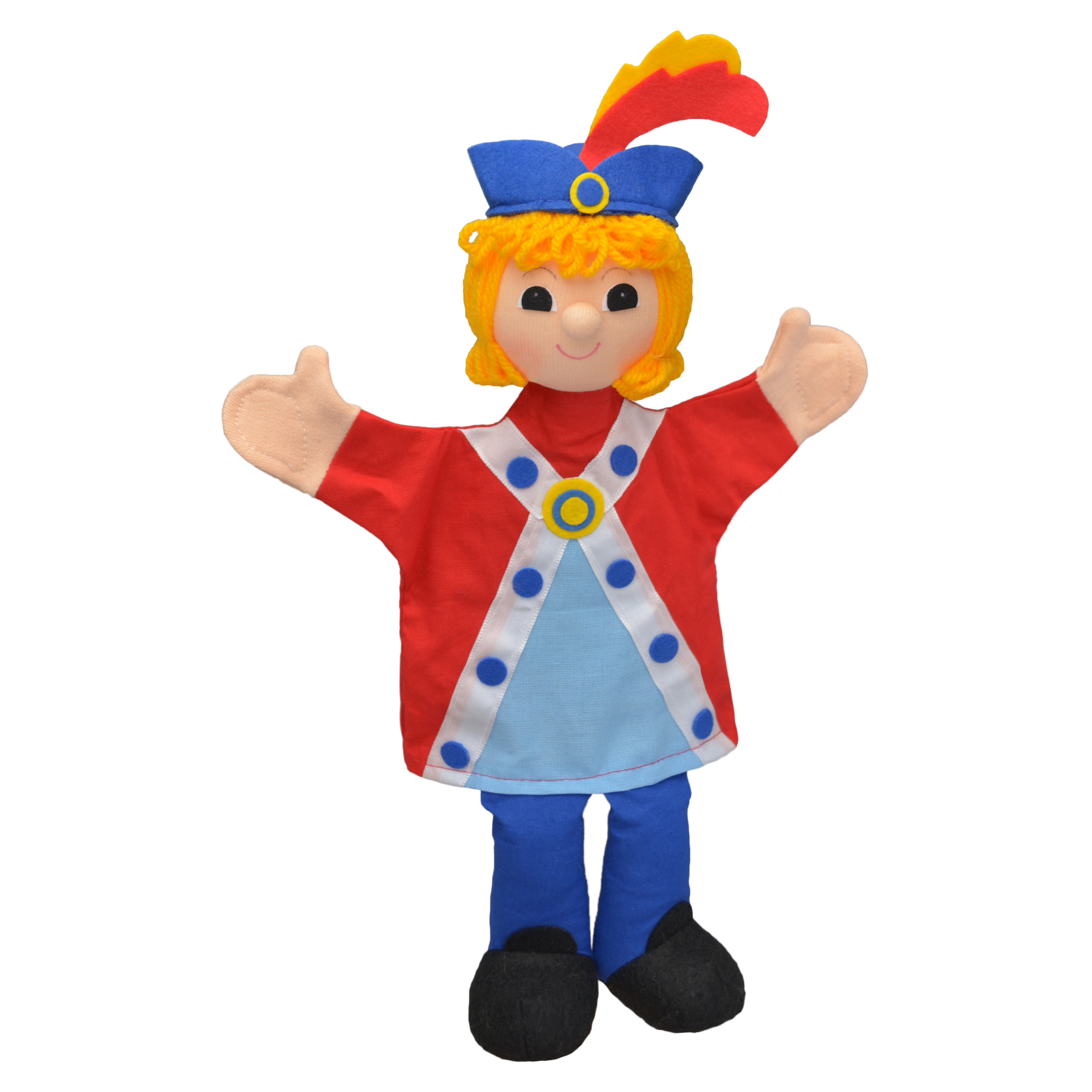 Punch and Judy Hand Puppet Prince Vendelin - munabo Punch and Judy Prince Vendelin Hand Puppet for Puppet Theatre | munabo