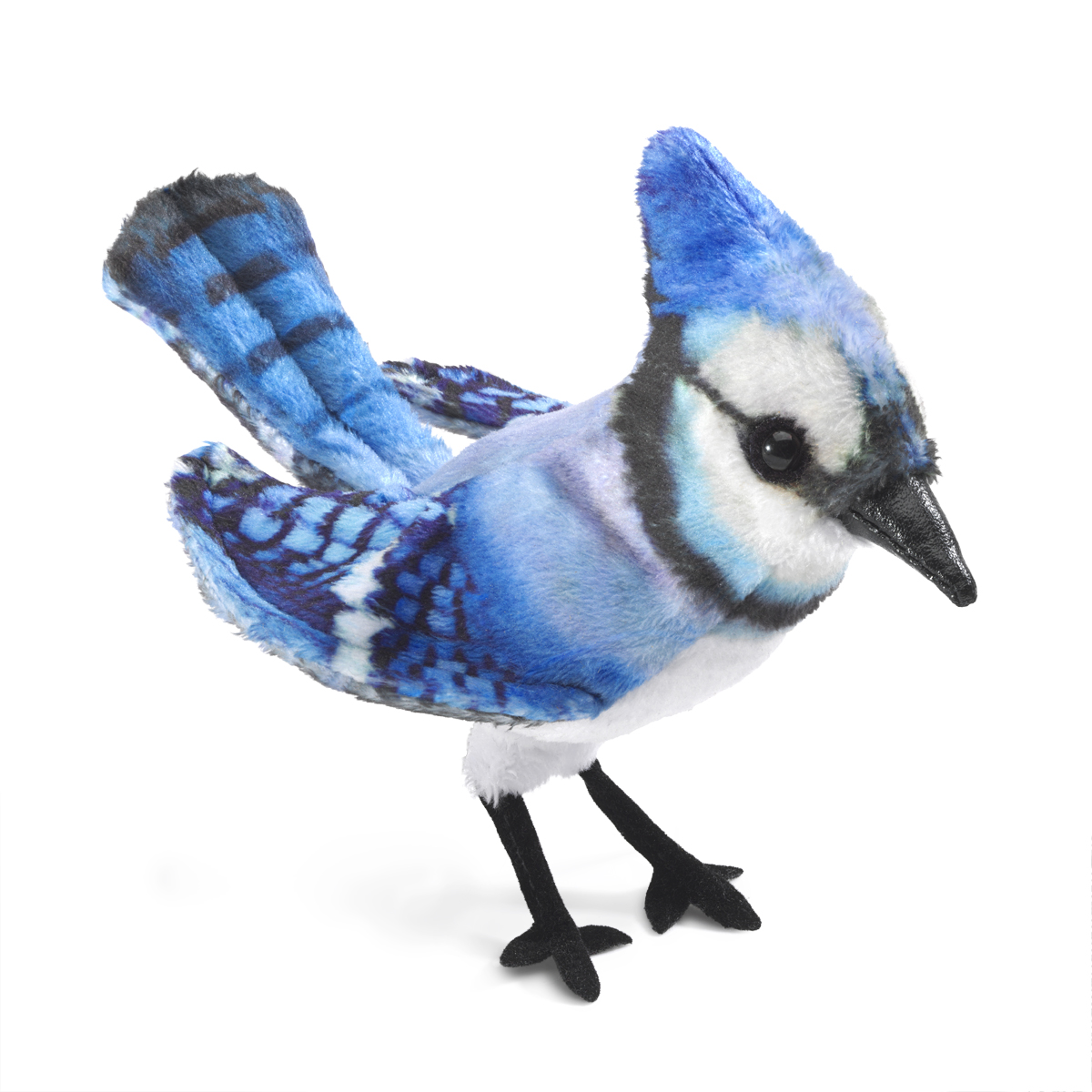 Folkmanis Mini Blue Jay Finger Puppet Folkmanis Mini Blue Jay Finger Puppet