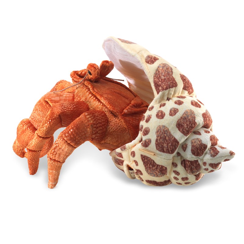 Folkmanis Hermit Crab Hand Puppet Folkmanis Hermit Crab Hand Puppet - Produktbild 2