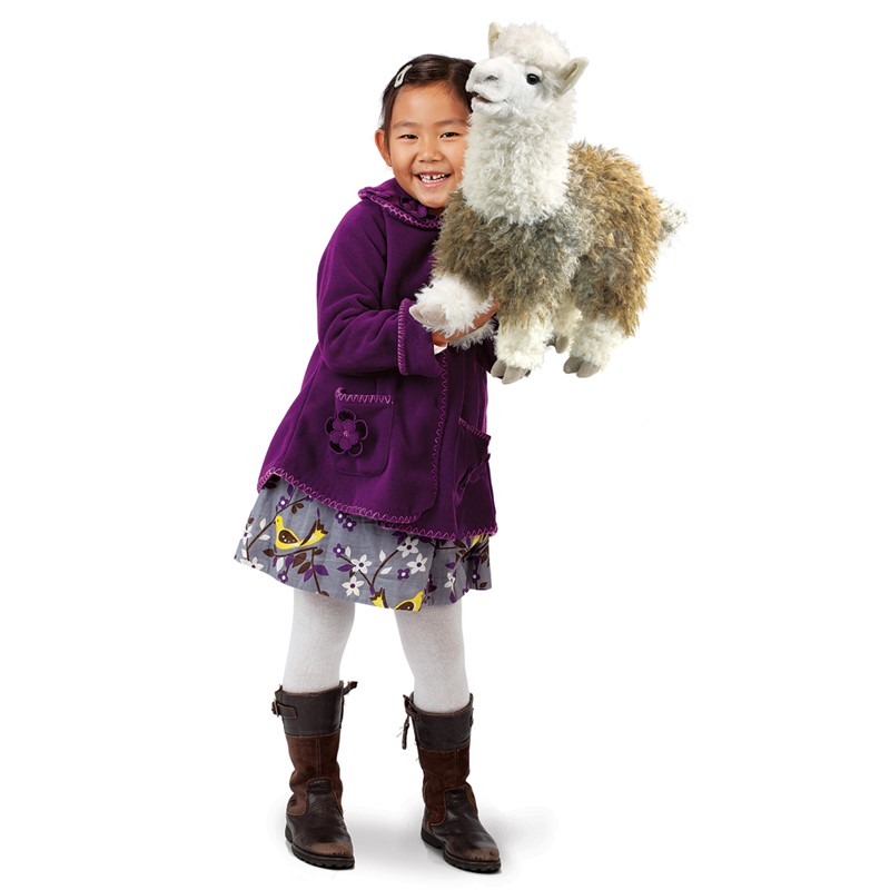 Folkmanis Handpuppe Alpaka - Produktbild 4