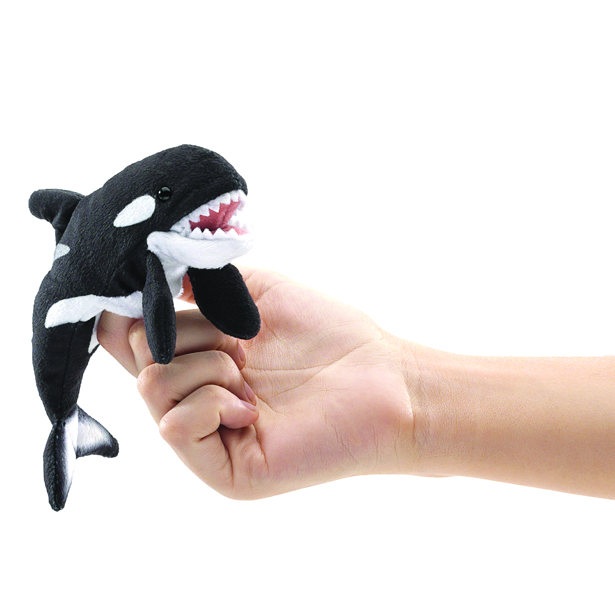 Folkmanis finger puppet mini orca