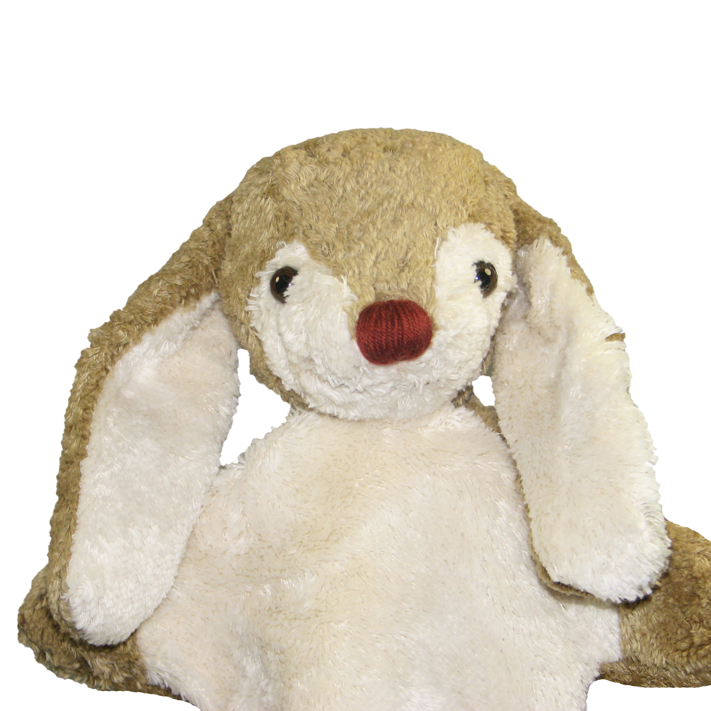 Handpuppe Hase Benni - aus Naturmaterial - von Kallisto