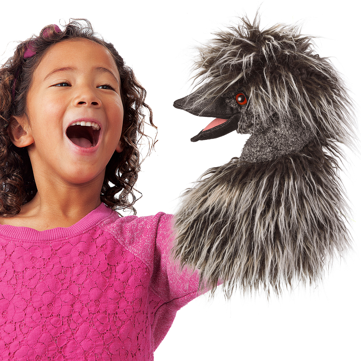 Folkmanis Handpuppe Emu (Stage Puppet) Folkmanis Handpuppe Emu (Stage Puppet) - Produktbild 5