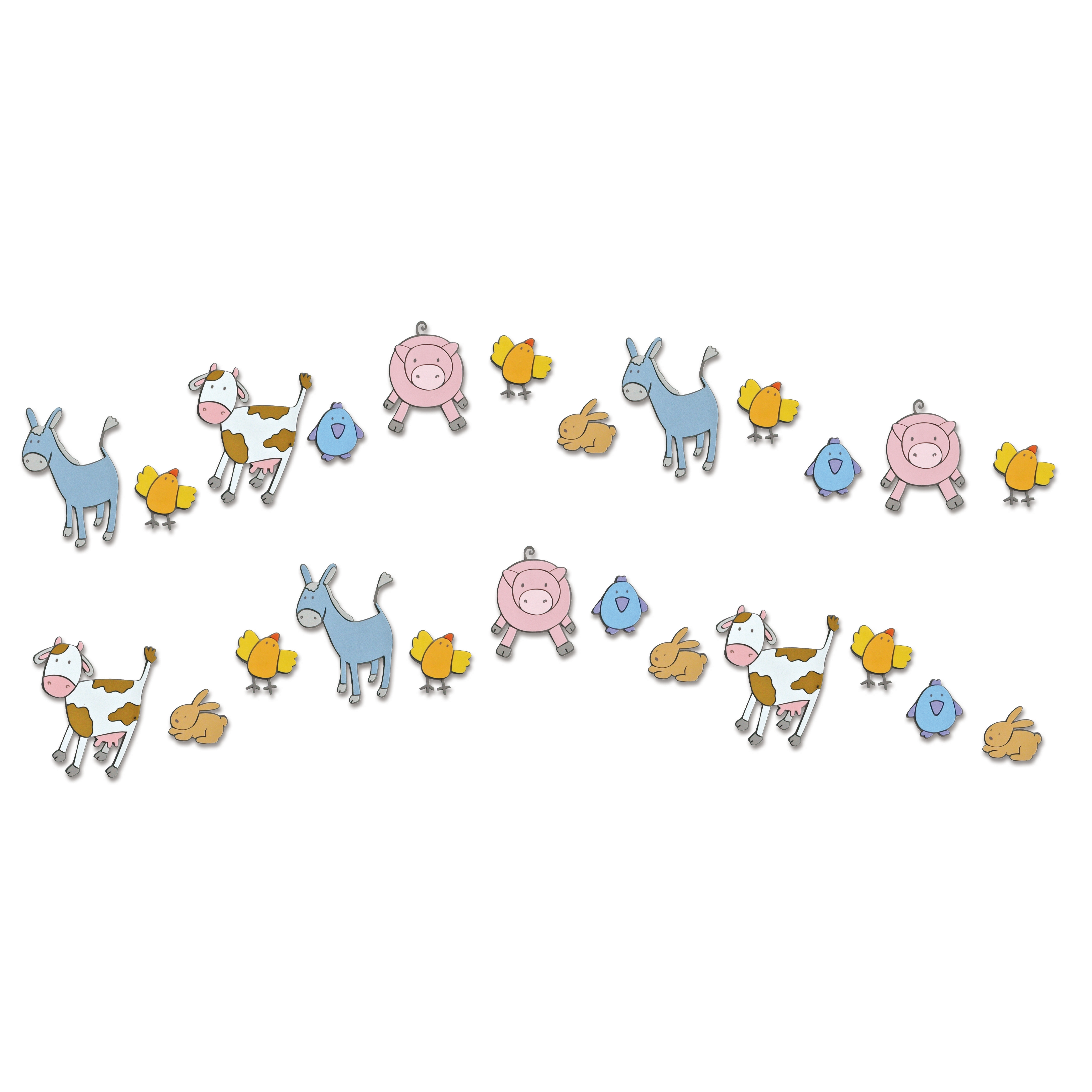 Animal Farm mini Wanddekoration - Decofun Animal Farm mini Wanddekoration - Decofun
