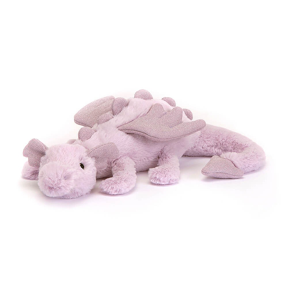 Drache - Jellycat Plüschfigur Lavender Dragon Little