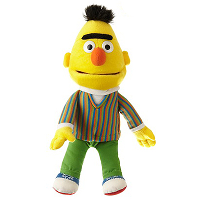 Living Puppets hand puppet mini Bert - Sesame Street Living Puppets hand puppet mini Bert - Sesame Street