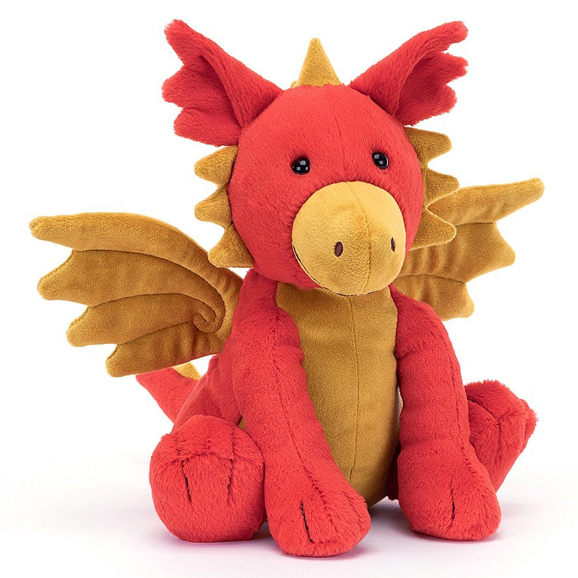 Jellycat Kuscheltier Drache - Darvin Dragon (Plüschtier)
