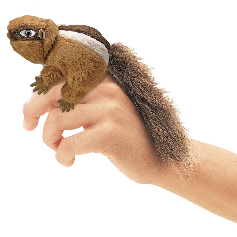 Folkmanis Fingerpuppe mini Streifenhörnchen