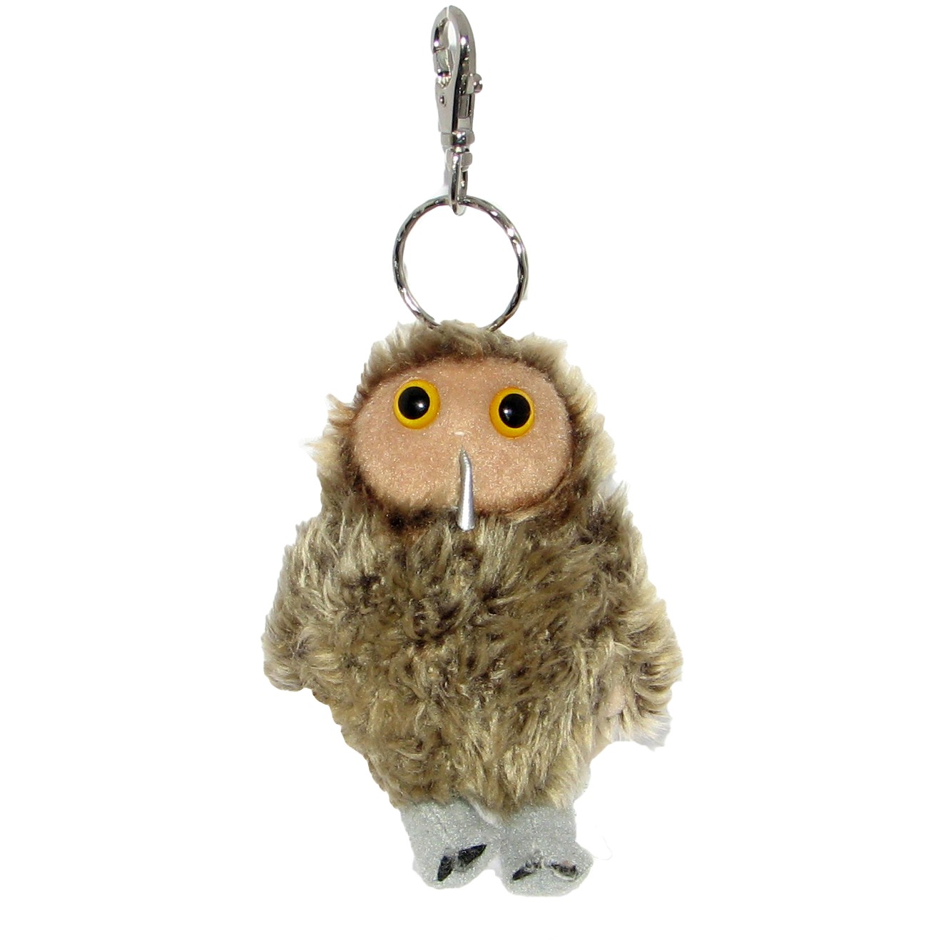 Owl - finger puppet key ring - Puppet Company