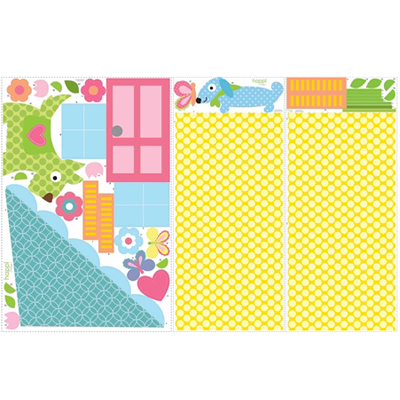 Play house mural - RoomMates for KiDS Play house mural - RoomMates for KiDS - Produktbild 3