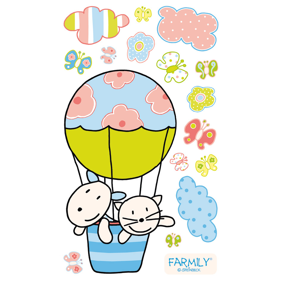 Farmily Sticker-Sortiment - Dinico Farmily Sticker-Sortiment - Dinico