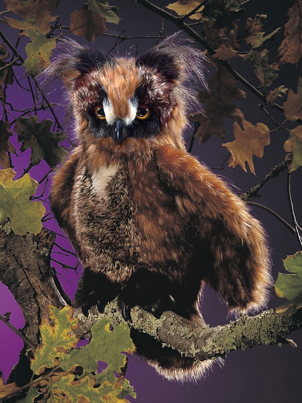 Folkmanis Great Horned Owl Hand Puppet Folkmanis Great Horned Owl Hand Puppet - Produktbild 3