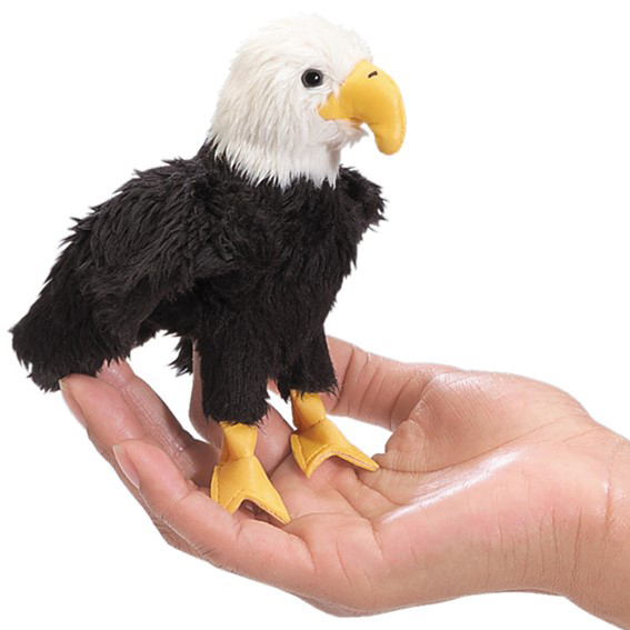 Folkmanis finger puppet mini eagle