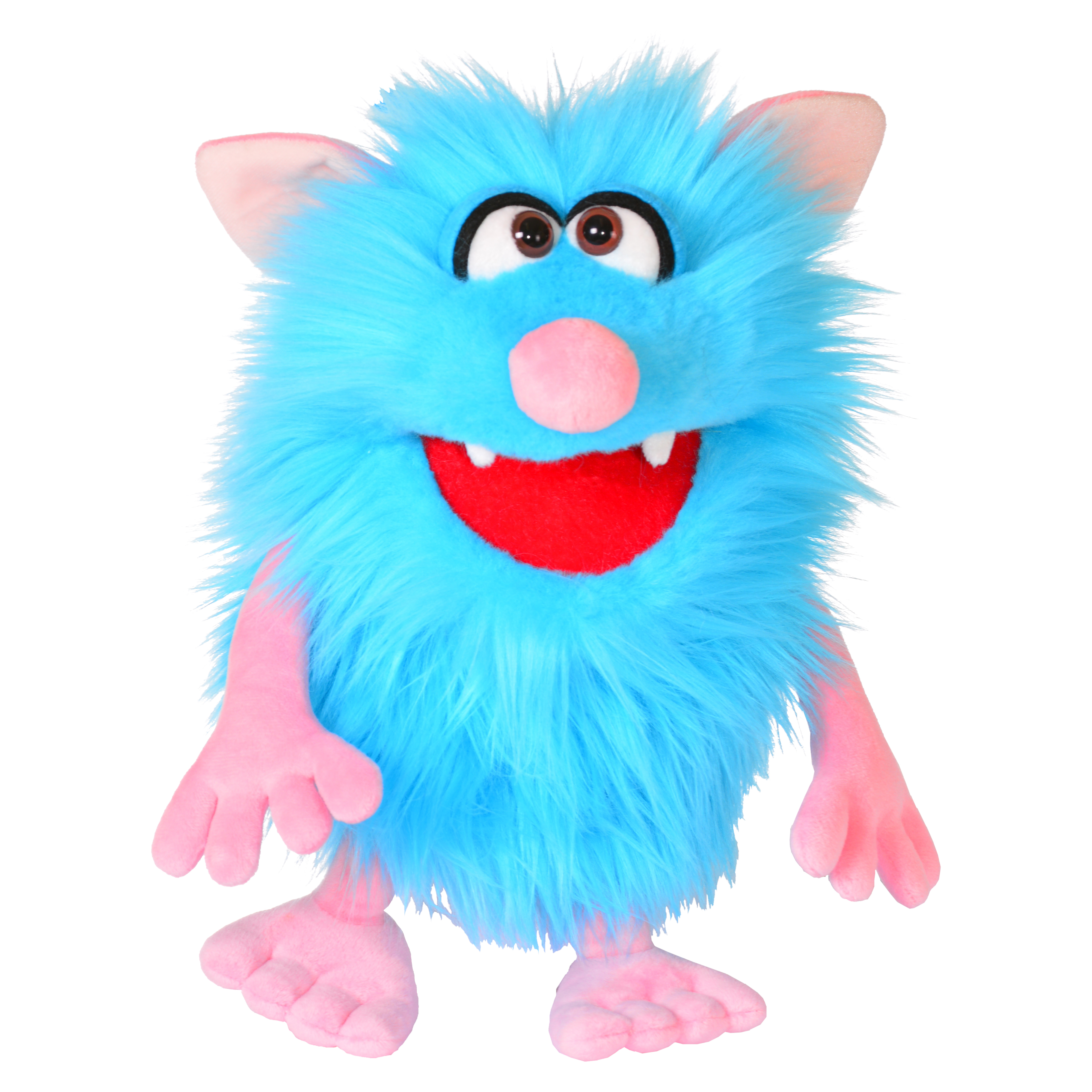 Living Puppets Handpuppe Schorsch (hellblaues Monster) - Monster to go! Living Puppets Handpuppe Schorsch (hellblaues Monster) - Monster to go!