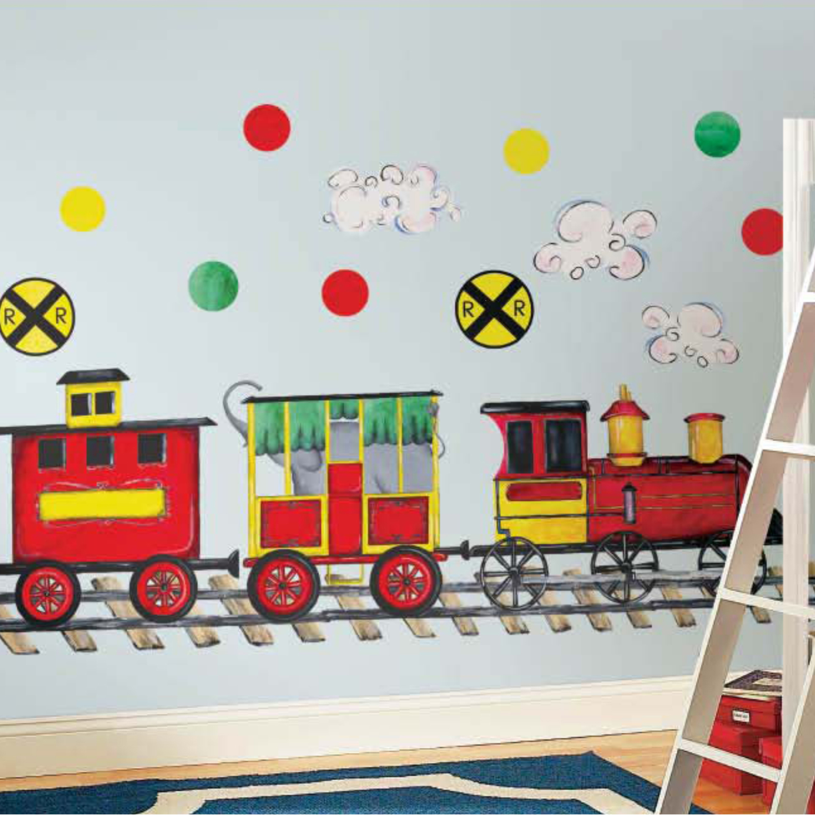 All aboard mural - RoomMates for KiDS