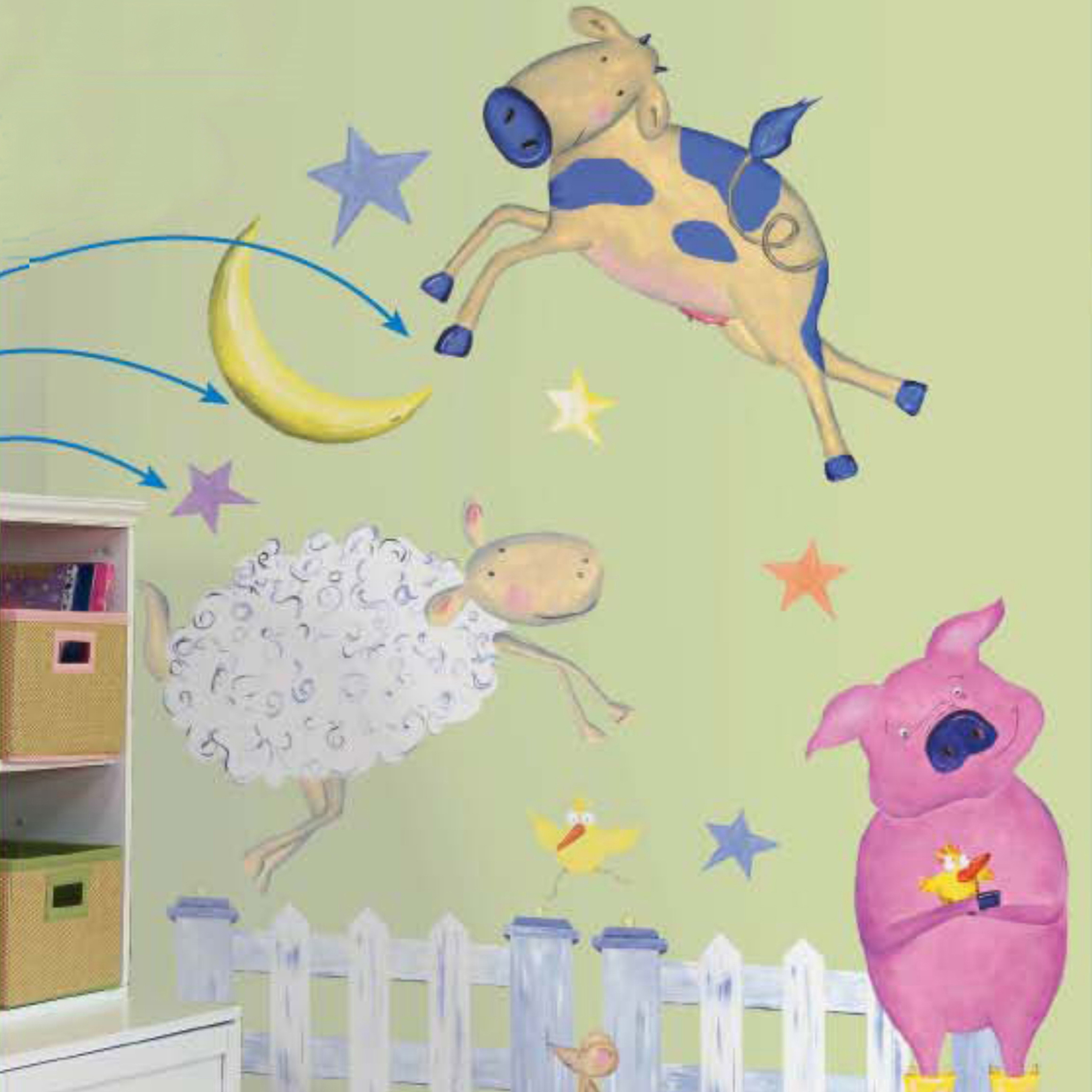 Fun on the farm mural - RoomMates for KiDS