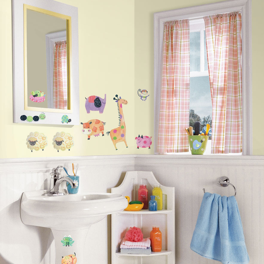 Polka dot piggy appliques - RoomMates for KiDS Polka dot piggy appliques - RoomMates for KiDS