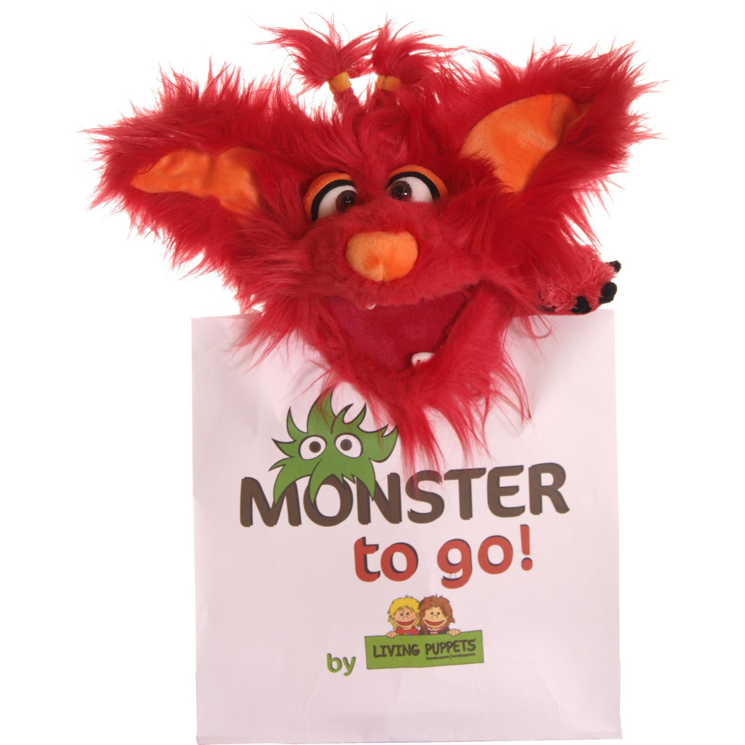 Living Puppets Handpuppe Schnute - Monster to go! - weitere Ansicht