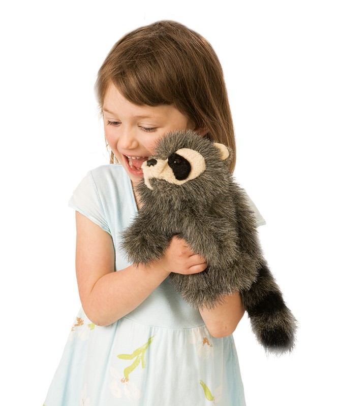 Folkmanis Baby Raccoon Hand Puppet Folkmanis Baby Raccoon Hand Puppet - Produktbild 4