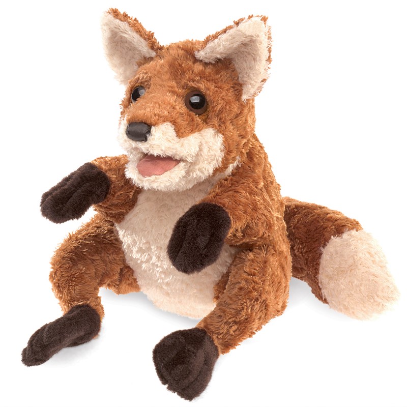 Folkmanis hand puppet crafty fox