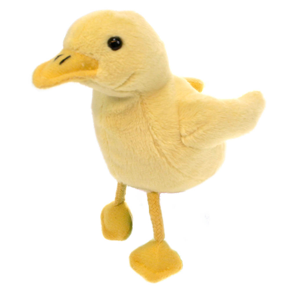 Finger puppet yellow duckling - Puppet Company