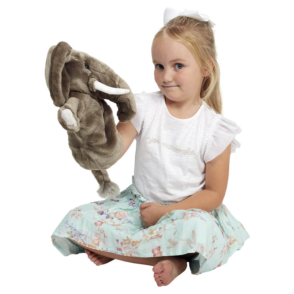 Lang-Handpuppe Elefant - Puppet Company Lang-Handpuppe Elefant - Puppet Company - Produktbild 4
