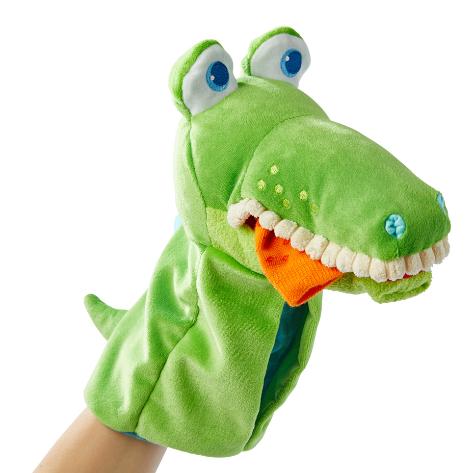 Handpuppe Allesfresser Kroko - Baby-Handpuppe von Haba Handpuppe Allesfresser Kroko - Baby-Handpuppe von Haba - Produktbild 5