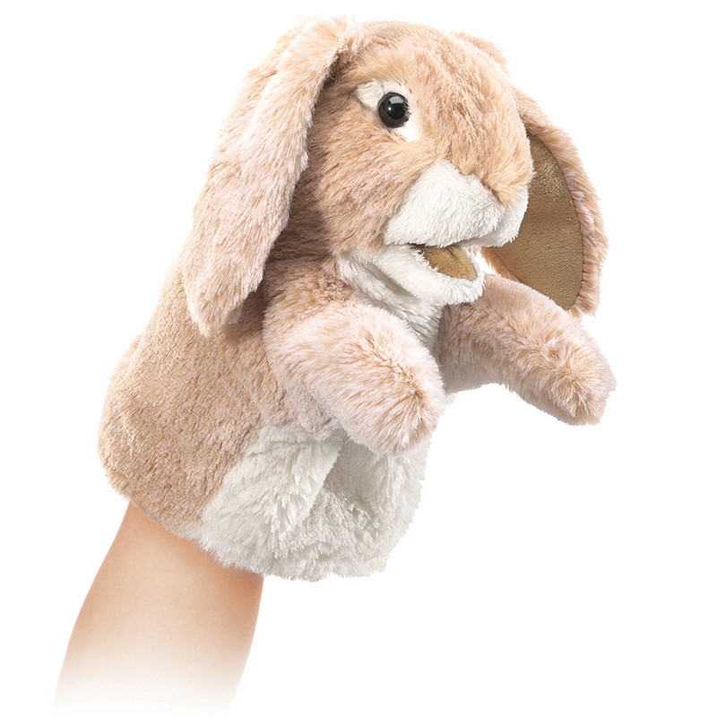 Folkmanis Handpuppe kleiner Hängeohrhase (kl. Stage Puppet)