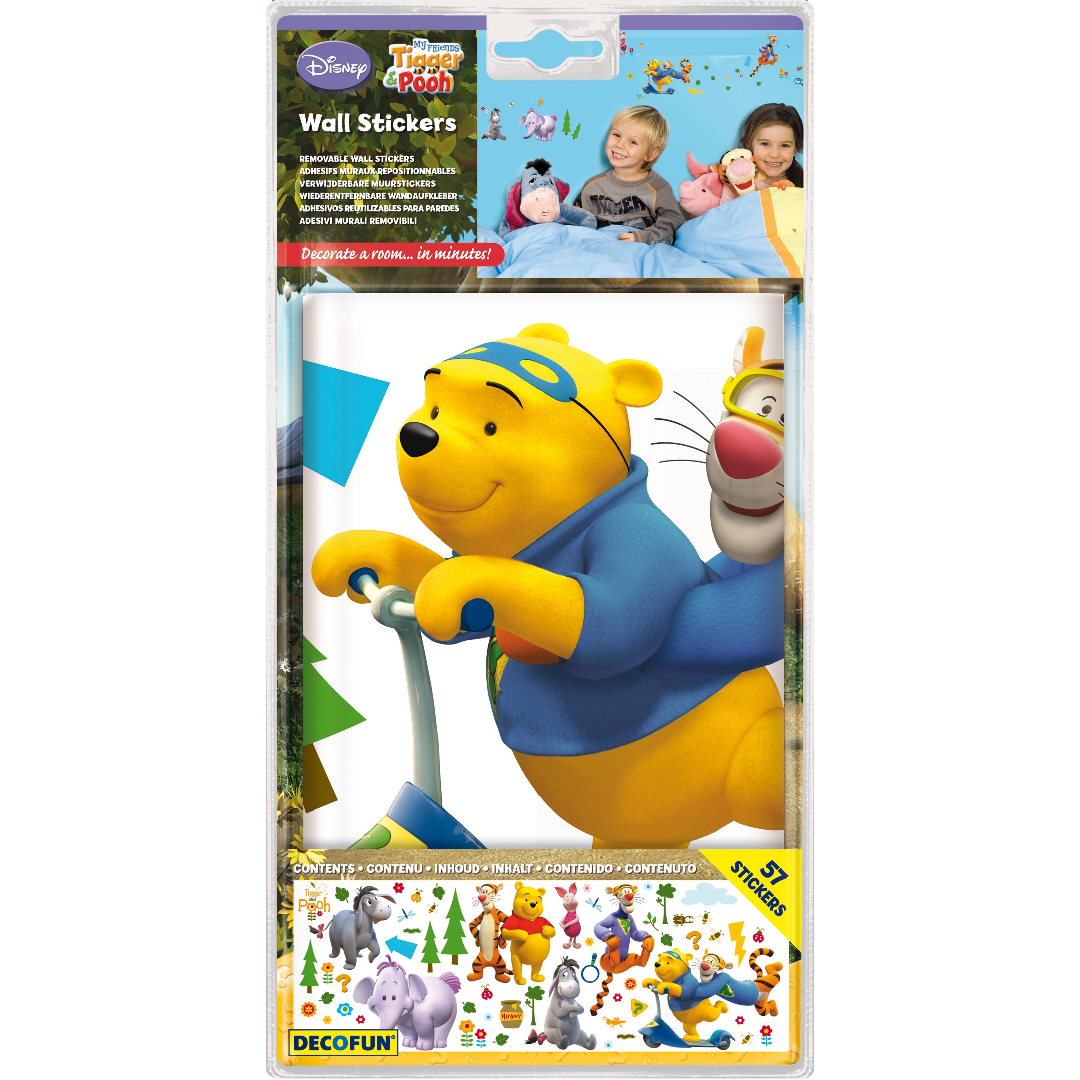 My Friends Tigger and Pooh Wandsticker - Decofun My Friends Tigger and Pooh Wandsticker - Decofun - Produktbild 2