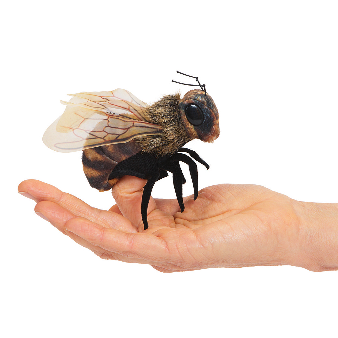 Folkmanis Mini Bee Finger Puppet Folkmanis Mini Bee Finger Puppet
