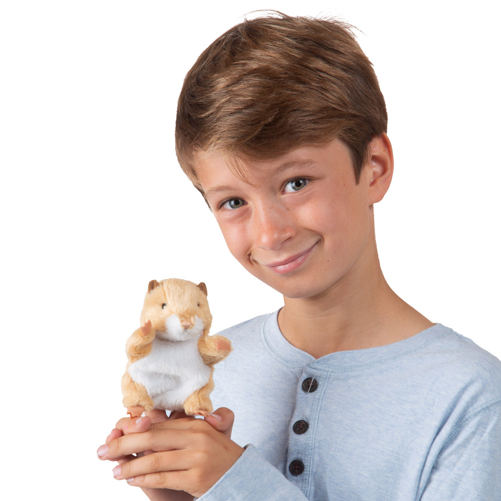 Folkmanis Mini Hamster Finger Puppet Folkmanis Mini Hamster Finger Puppet - Produktbild 3
