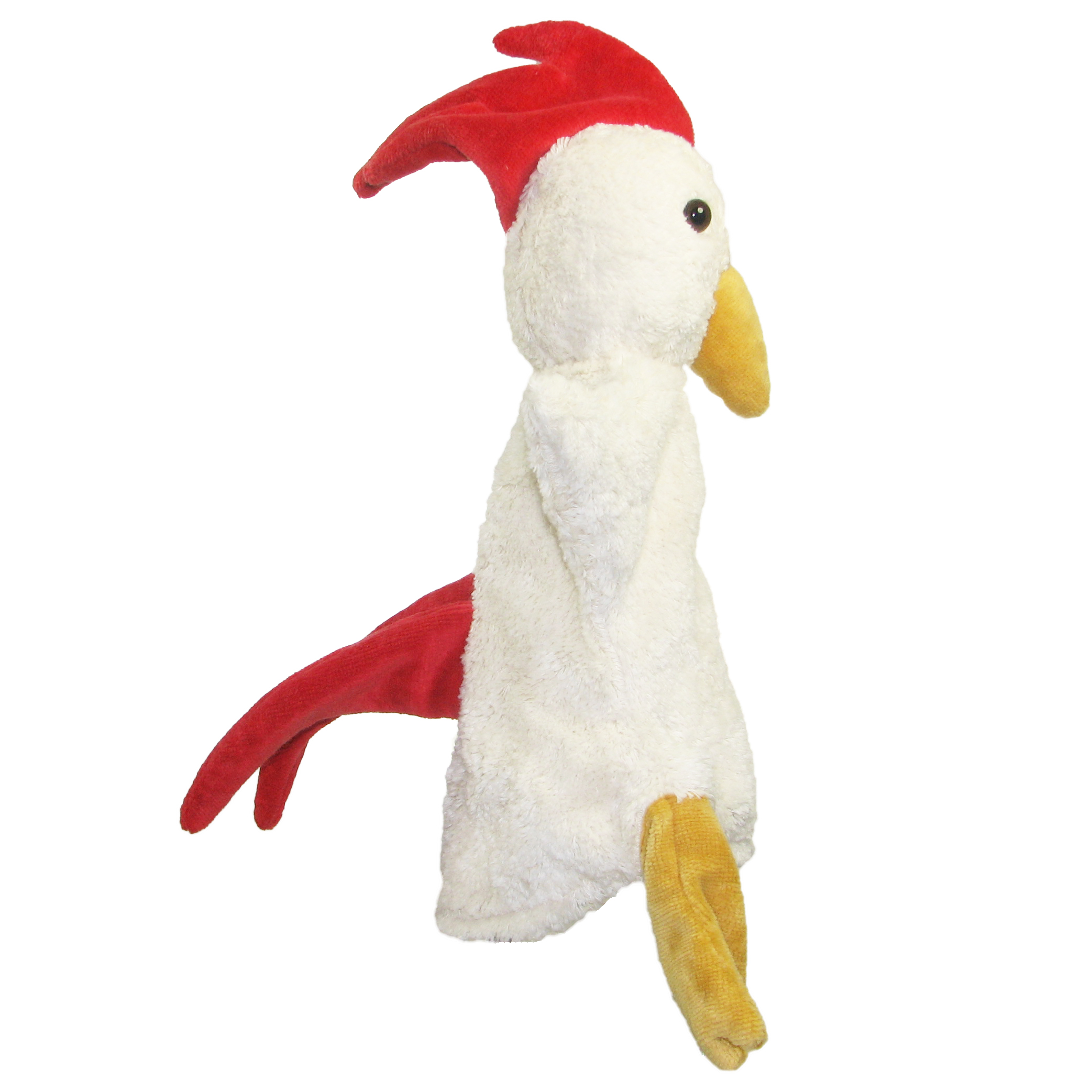 Hand puppet rooster - made of natural material - by Kallisto - Produktbild 3