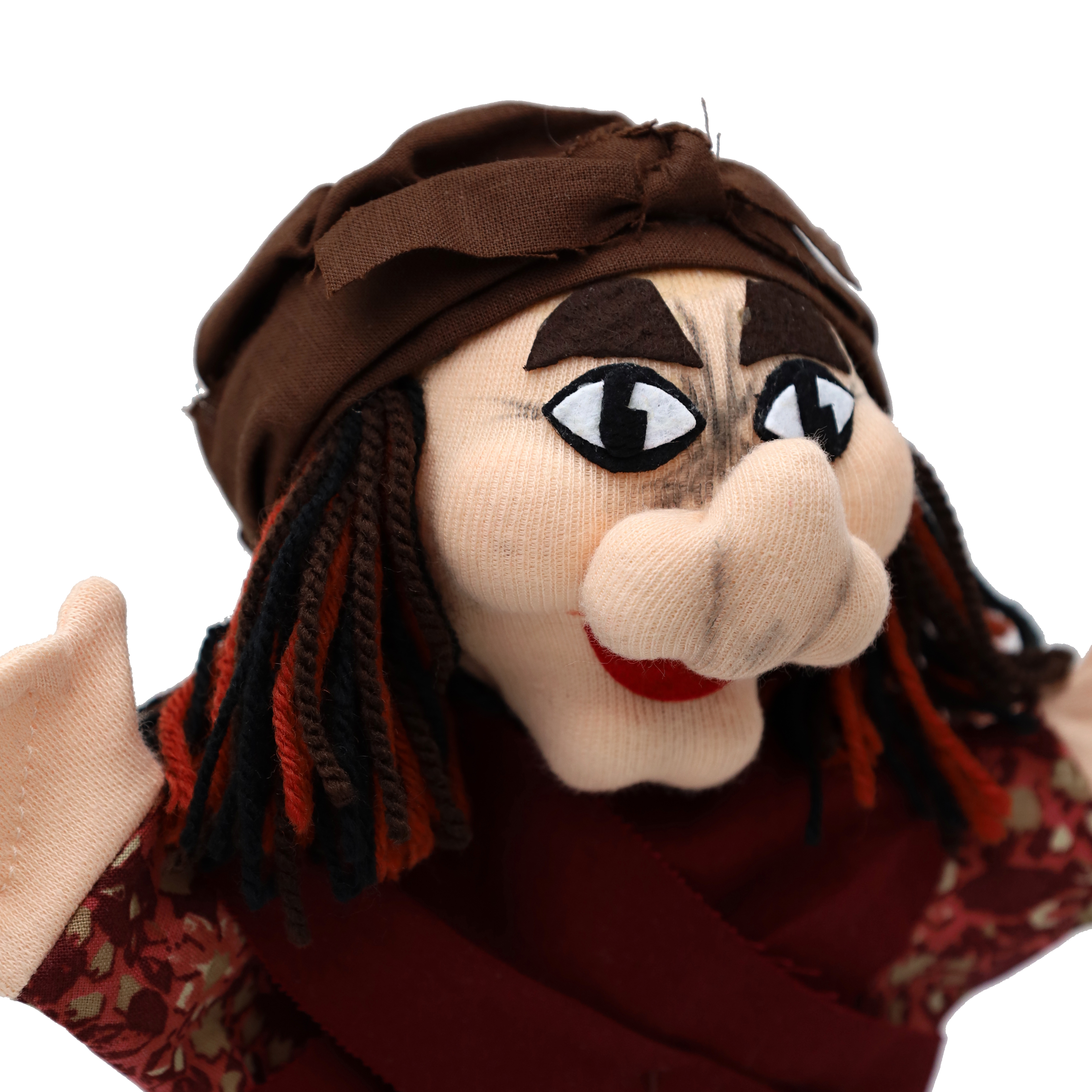 Kasperlepuppe Hexe - munabo Handpuppe - Produktbild 3