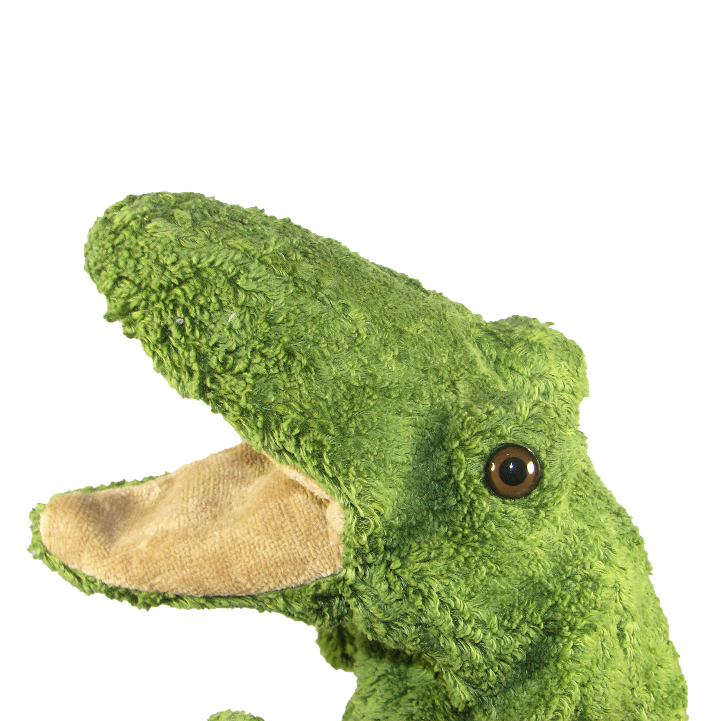 Handpuppe Krokodil - aus Naturmaterial - von Kallisto Handpuppe Krokodil - aus Naturmaterial - von Kallisto - Produktbild 2