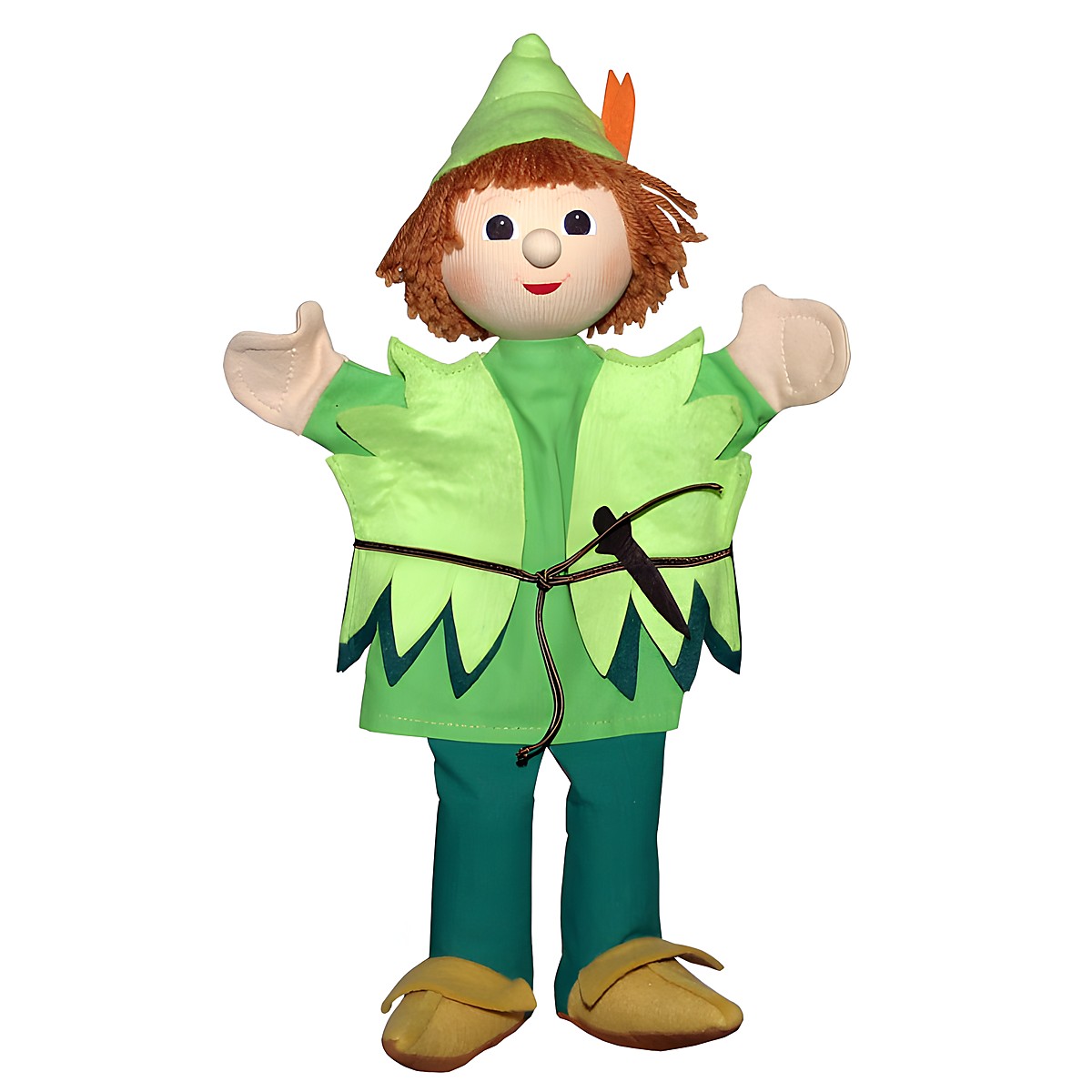 Kasperlepuppe Peter Pan groß Handpuppe - munabo