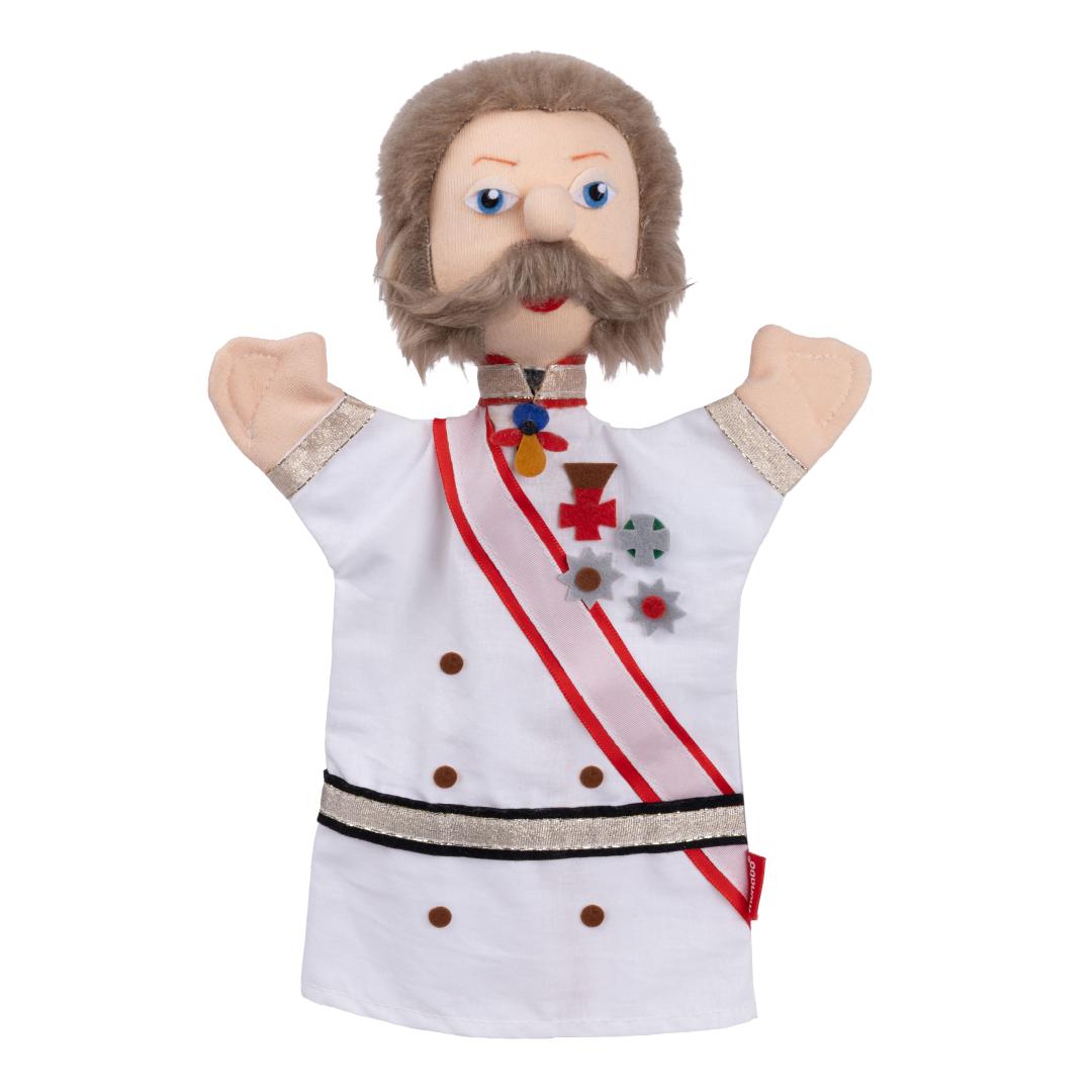 Kasperlepuppe Kaiser Franz Joseph - munabo Handpuppe