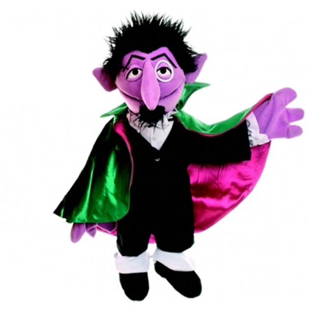 Living Puppets Handpuppe Graf Zahl - Sesamstrasse Living Puppets Handpuppe Graf Zahl - Sesamstrasse