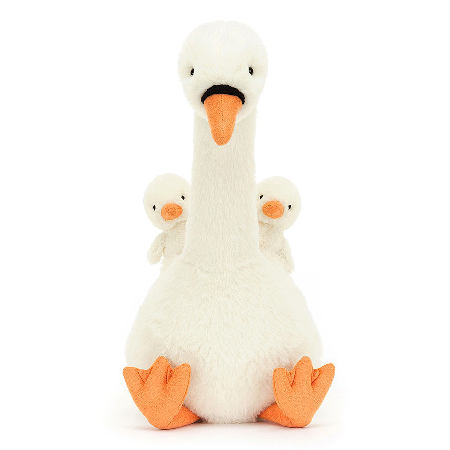Jellycat Kuscheltier Schwan - Featherful Swan (Plüschtier) Jellycat Kuscheltier Schwan - Featherful Swan (Plüschtier) - Produktbild 5