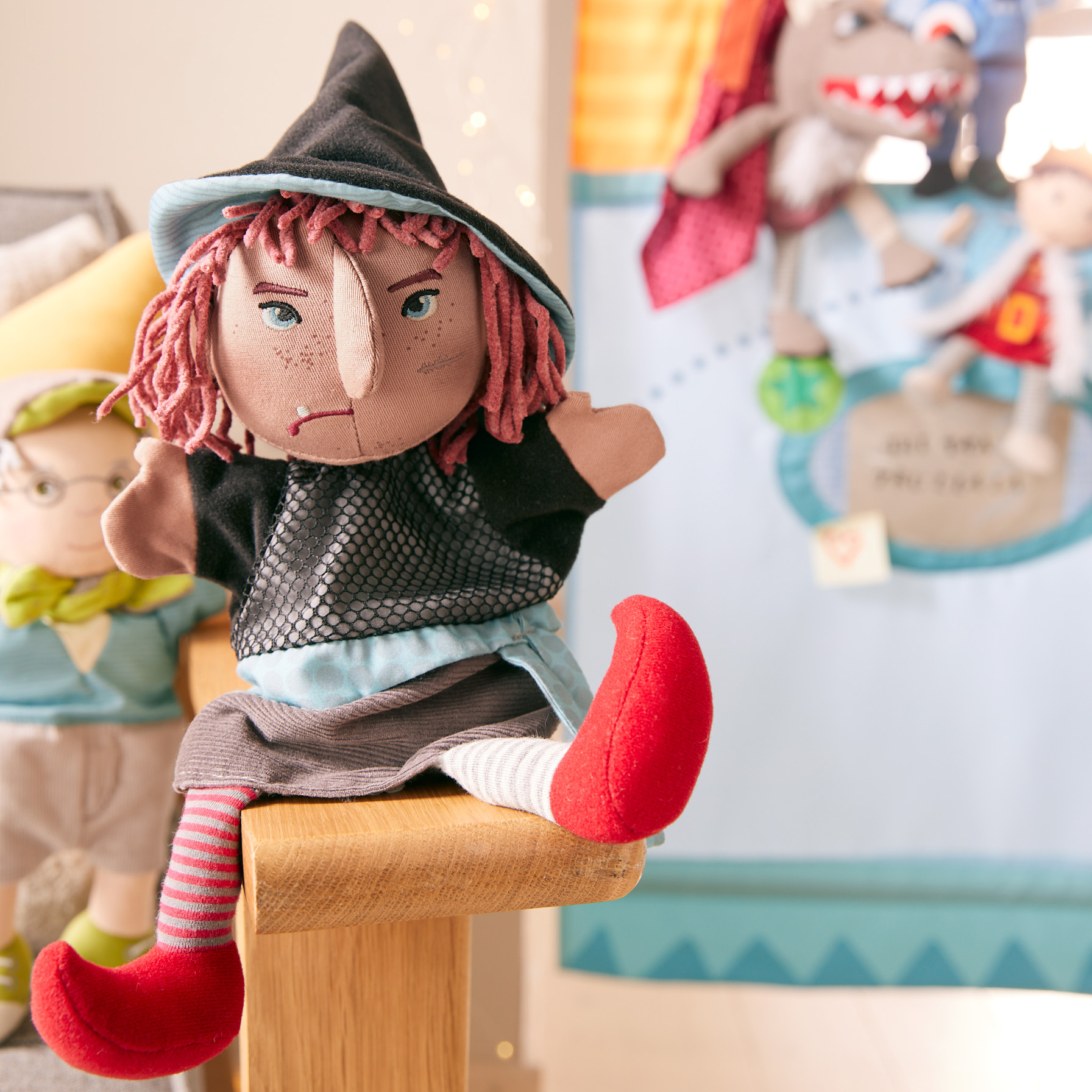 Hexe Hella - Baby-Handpuppe von Haba Hexe Hella - Baby-Handpuppe von Haba - Produktbild 2