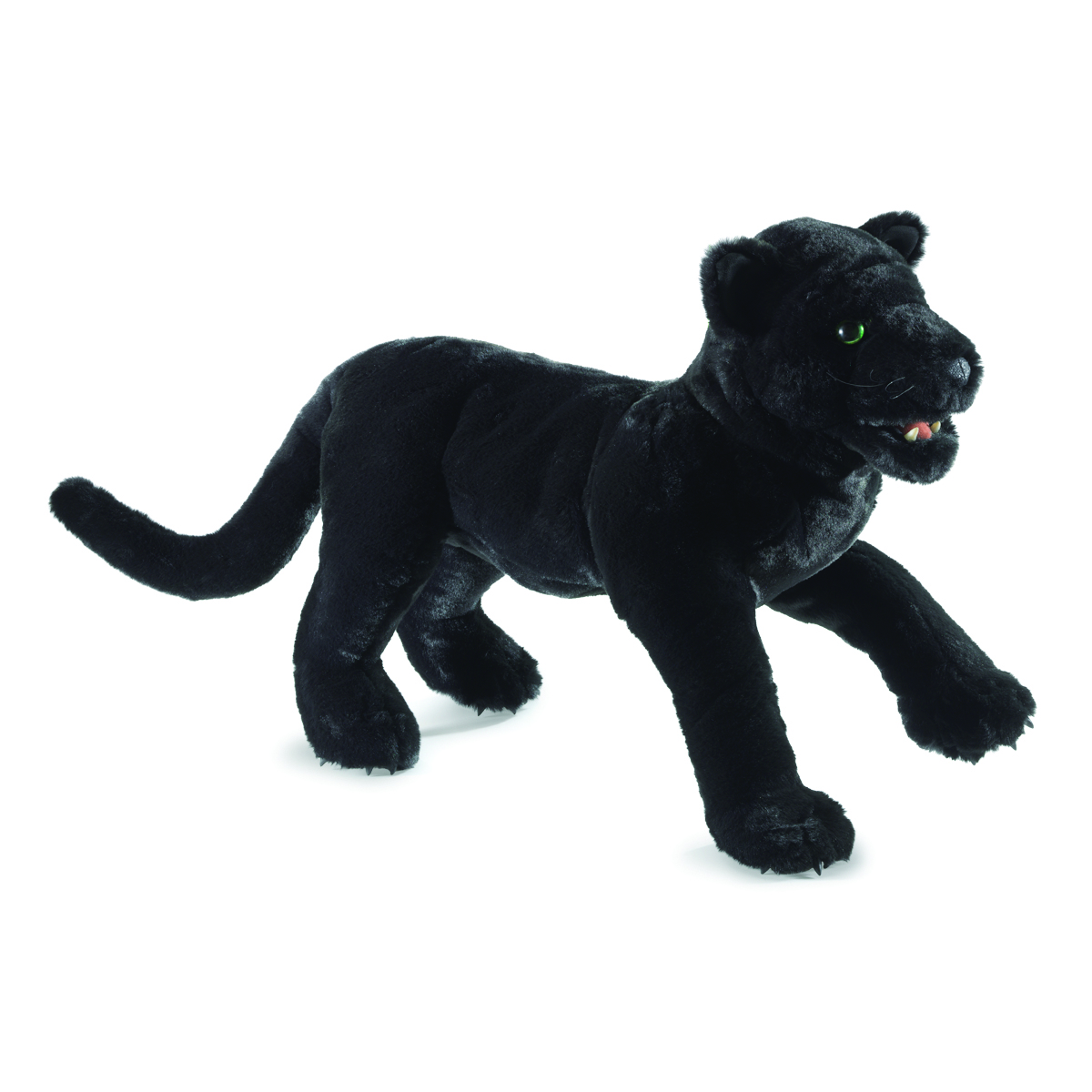 Folkmanis hand puppet black panther