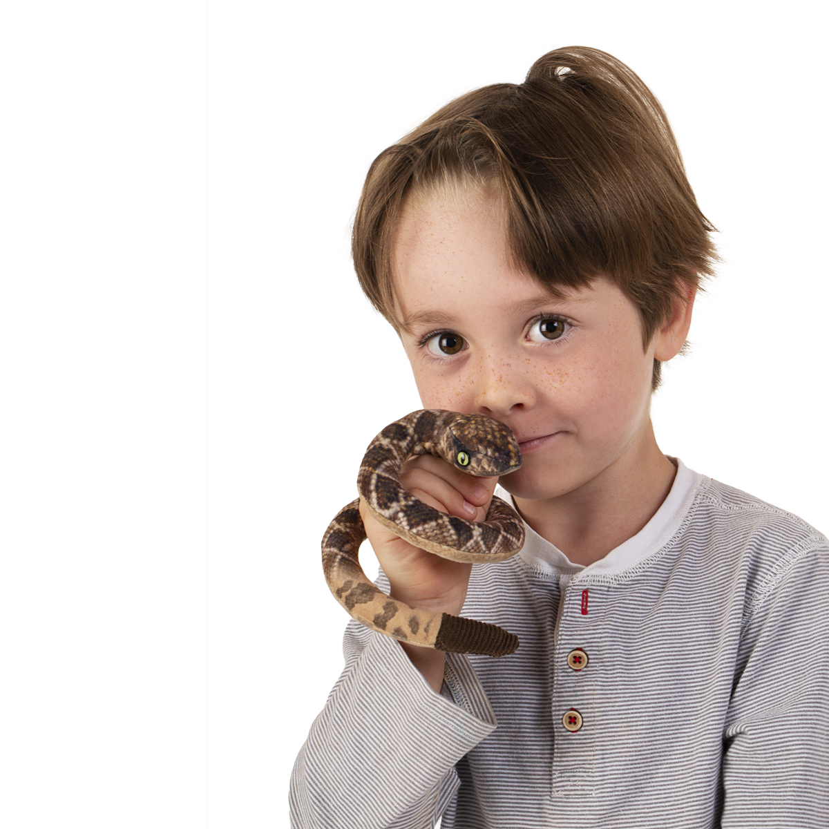 Folkmanis Mini Rattlesnake Finger Puppet Folkmanis Mini Rattlesnake Finger Puppet - Produktbild 4