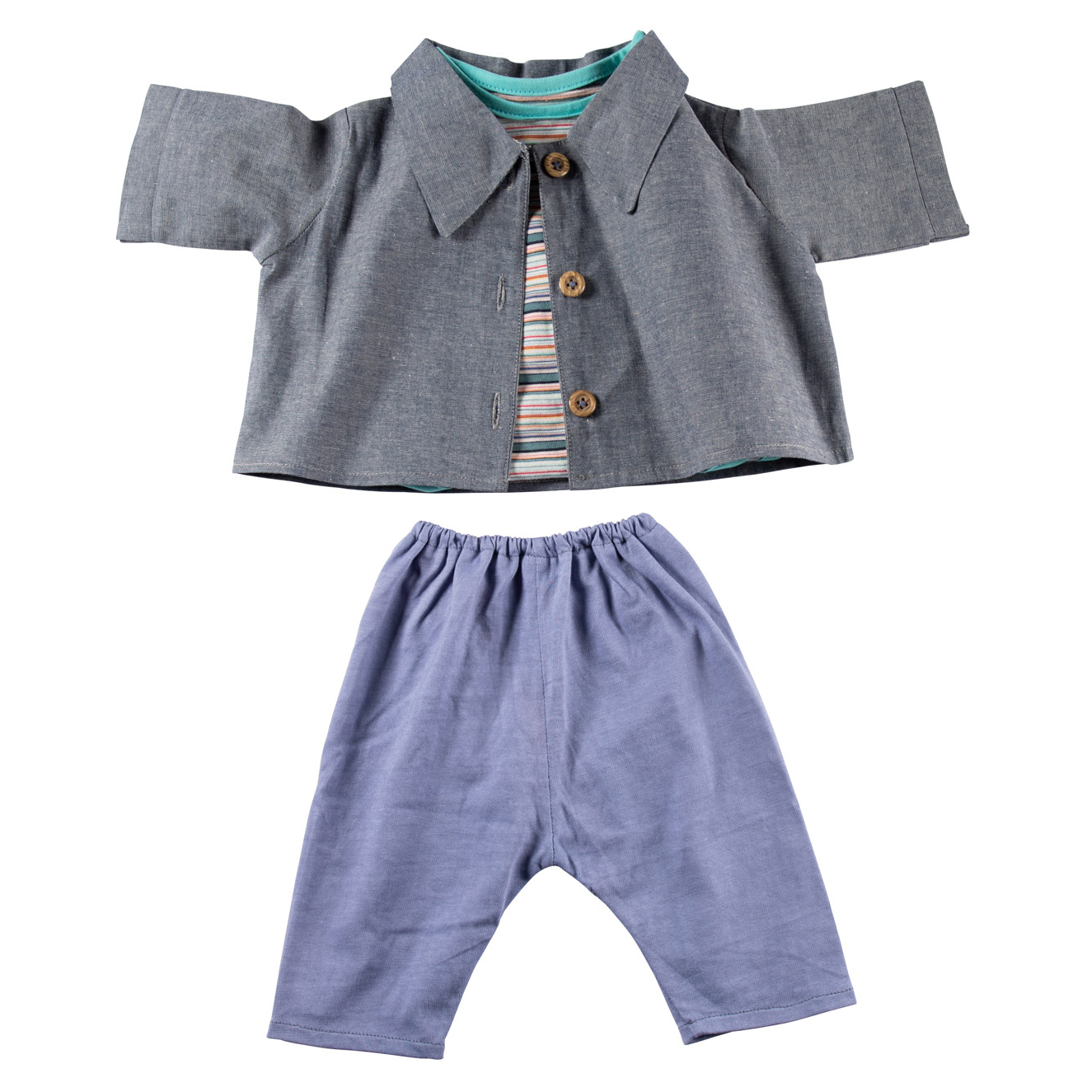 Extra outfit - denim-look for Joyk empathy dolls Extra outfit - denim-look for Joyk empathy dolls - Produktbild 2