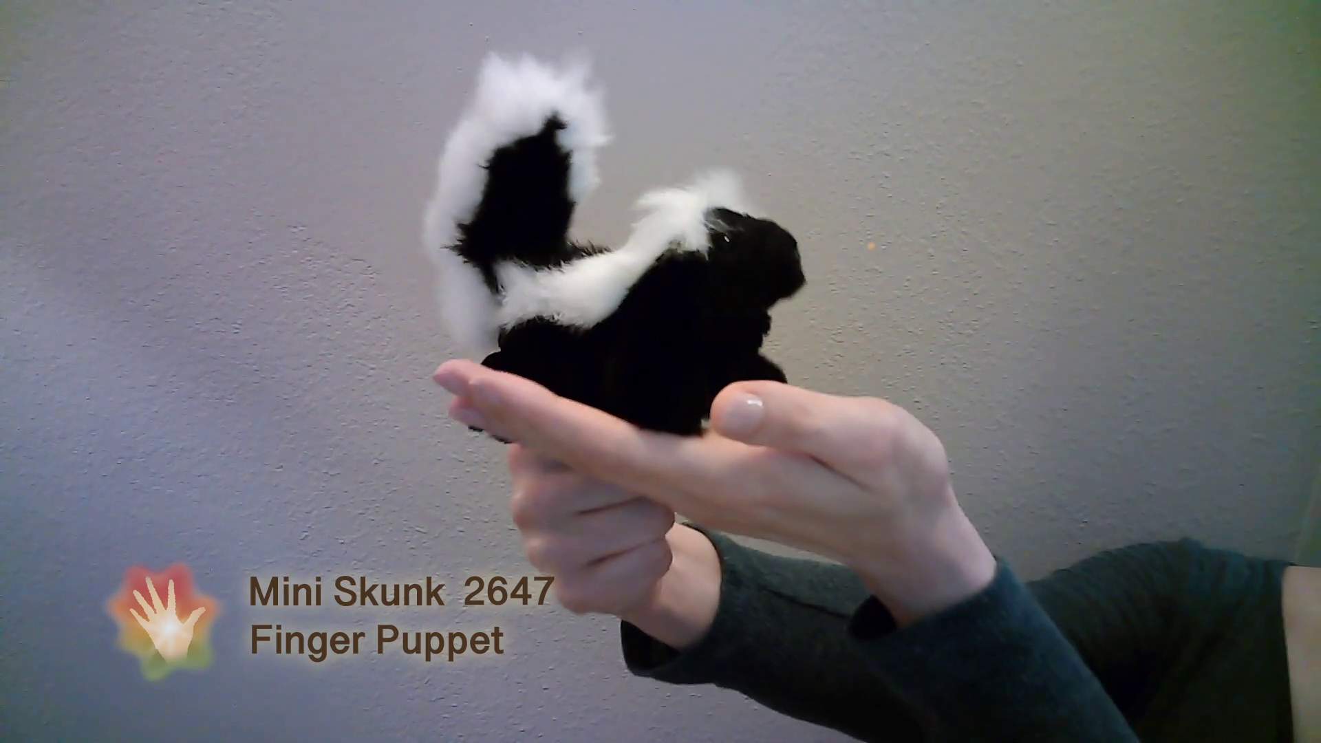 Video 1: Folkmanis Mini Skunk Finger Puppet