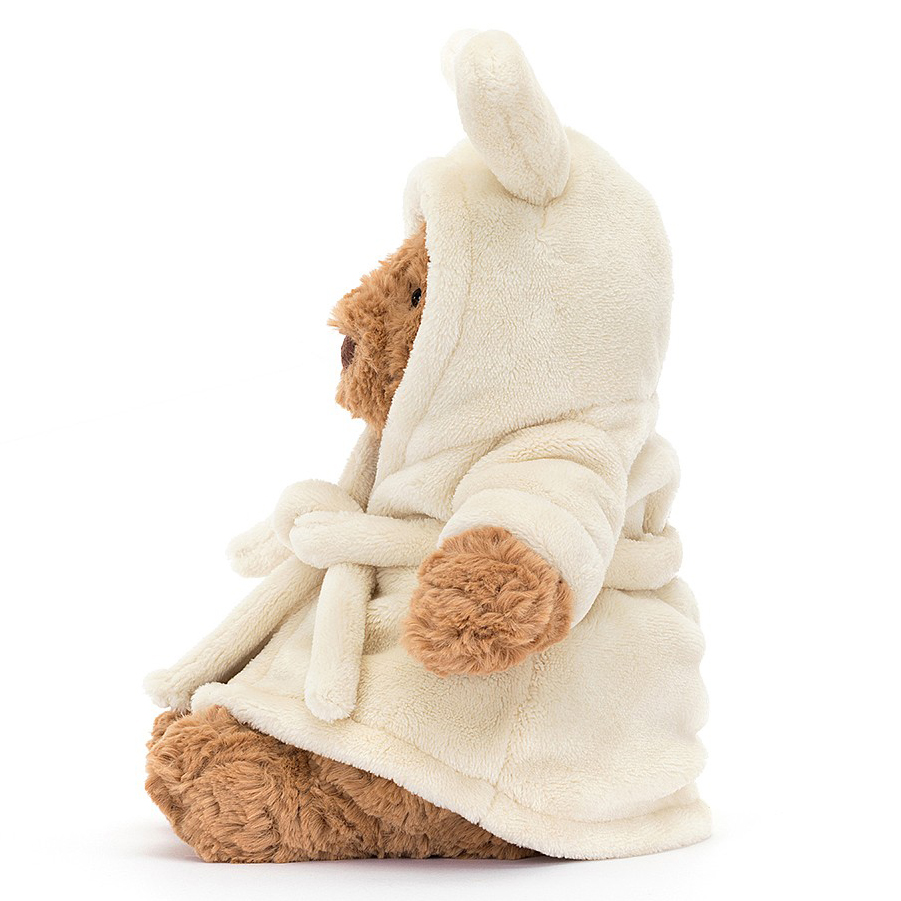 Jellycat Cuddly Toy Bear - Bartholomew Bear Bathrobe (Plush Toy) Jellycat Cuddly Toy Bear - Bartholomew Bear Bathrobe (Plush Toy) - Produktbild 2