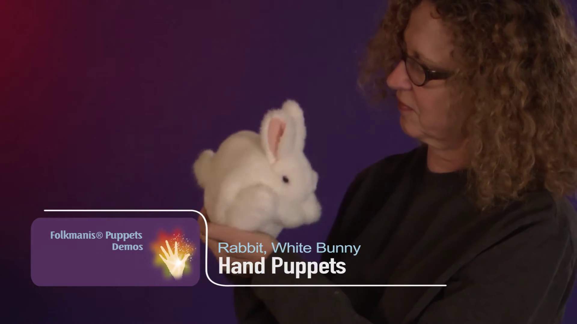 Video 1: Folkmanis Handpuppe schneeweißes Häschen